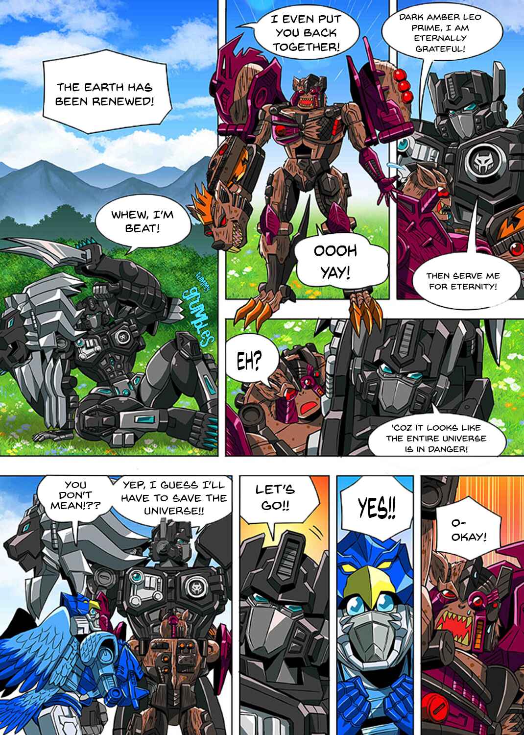 Chapter Dark Amber Leo Prime - Page 20