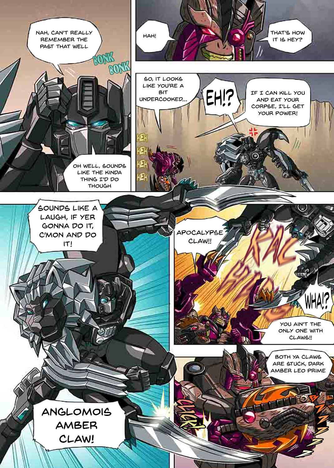 Chapter Dark Amber Leo Prime - Page 9